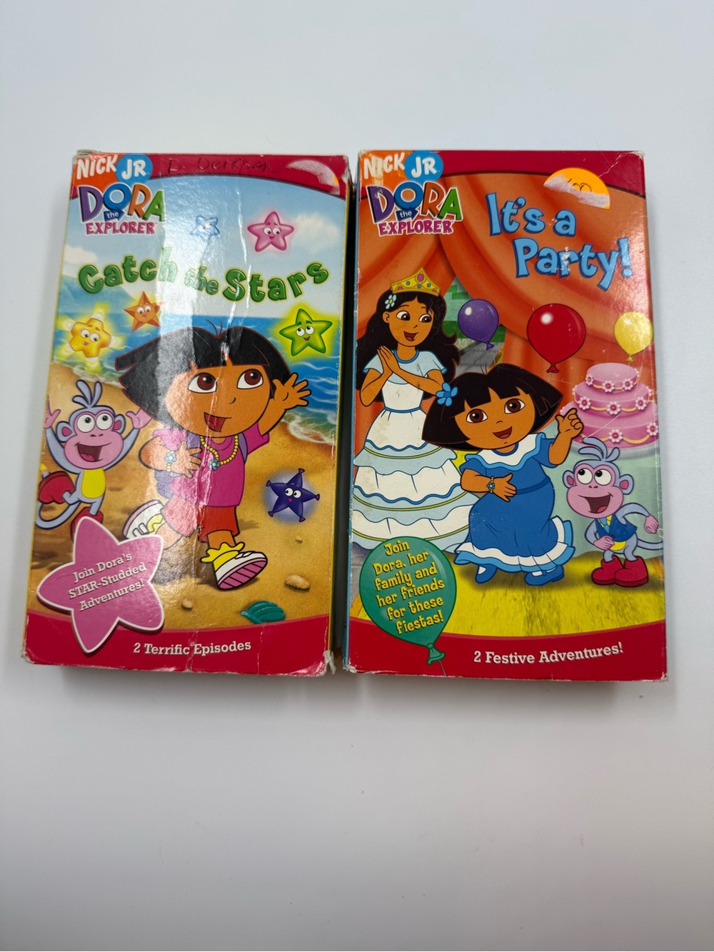 Dora The Explorer VHS X 2